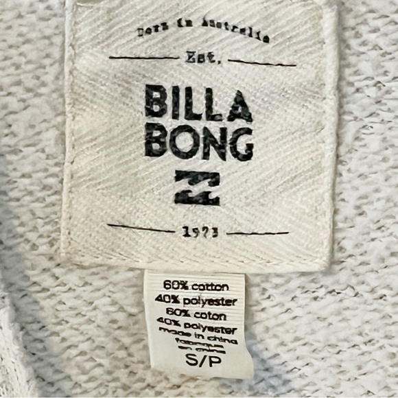 Billabong California Love Hoodie Sweatshirt Size S - Picture 4 of 6